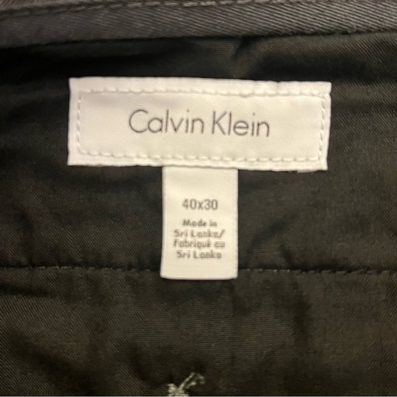 Calvin Klein Men's Gray Pants - Picture 5 of 5
